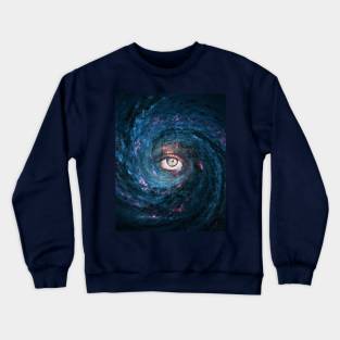 Eye of the Galaxy Crewneck Sweatshirt